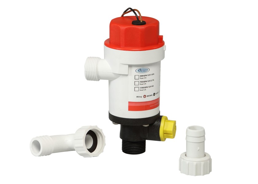 Купить OCEAN TECHNOLOGIES Double Port Pump 750/24 V 76906-bvs 7ft.ru в интернет магазине Семь Футов