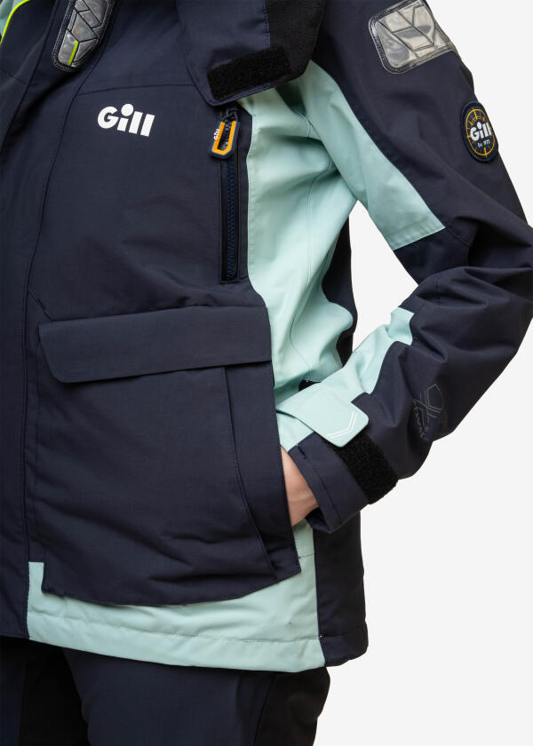 Купить GILL OS26JW-NAV25-10 Женская куртка OS2 Offshore / темно-синяя яичная скорлупа / Размер одежды: 36 7ft.ru в интернет магазине Семь Футов