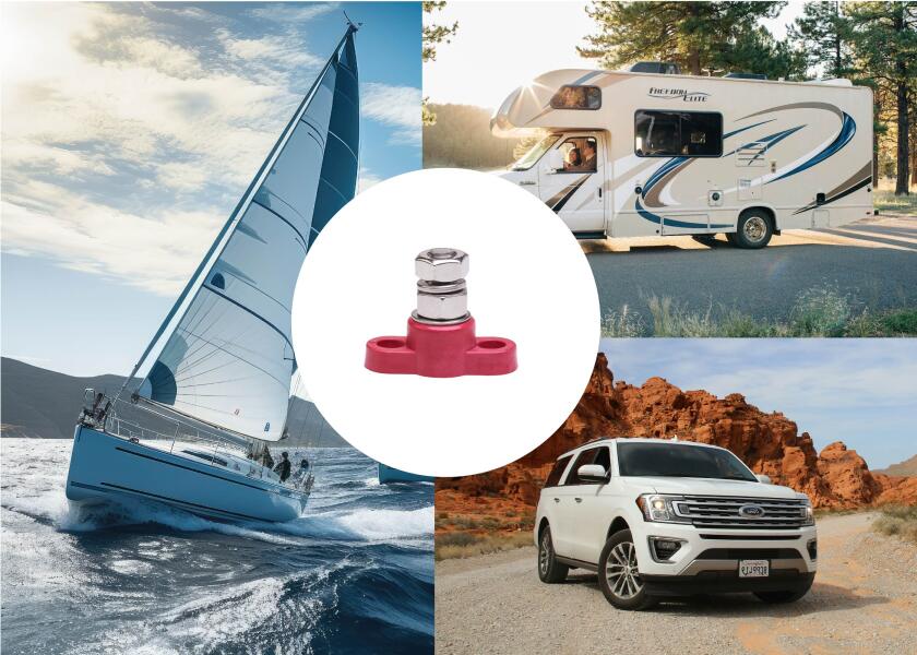 Купить SEATEC Busbar 1xM10 / red 29729-bvs 7ft.ru в интернет магазине Семь Футов