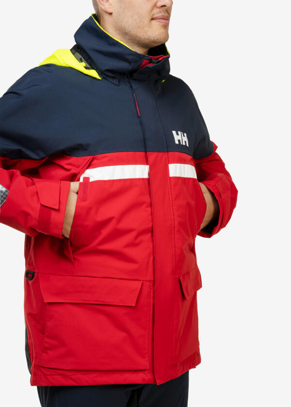 Купить HELLY HANSEN 34484_162-L Мужская парусная куртка PIER 4.0 / красный / Размер одежды: L 7ft.ru в интернет магазине Семь Футов