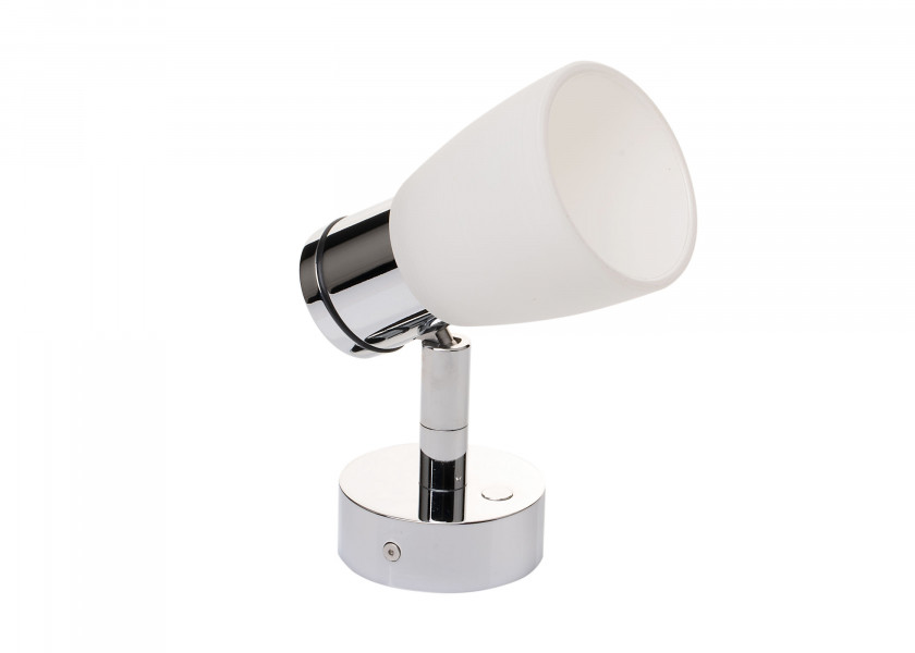 Купить PREBIT 21111905 R1-1 Светодиодный накладной светильник / полированный хром, мелово-белое стекло 25895-bvs 7ft.ru в интернет магазине Семь Футов