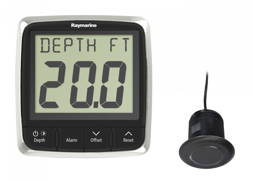 Купить Raymarine E70148 I50 Depth System Серебристый  Thru-Hull  7ft.ru в интернет магазине Семь Футов