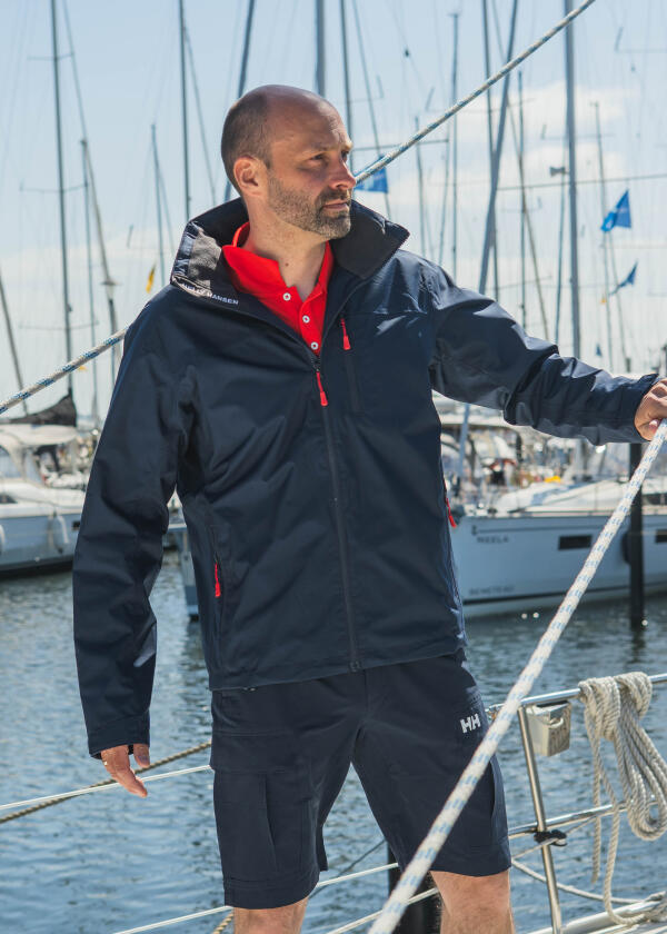 Купить Helly hansen 34442_597-l Куртка Crew Hooded Midlayer 2 Navy 30x25x10 7ft.ru в интернет магазине Семь Футов