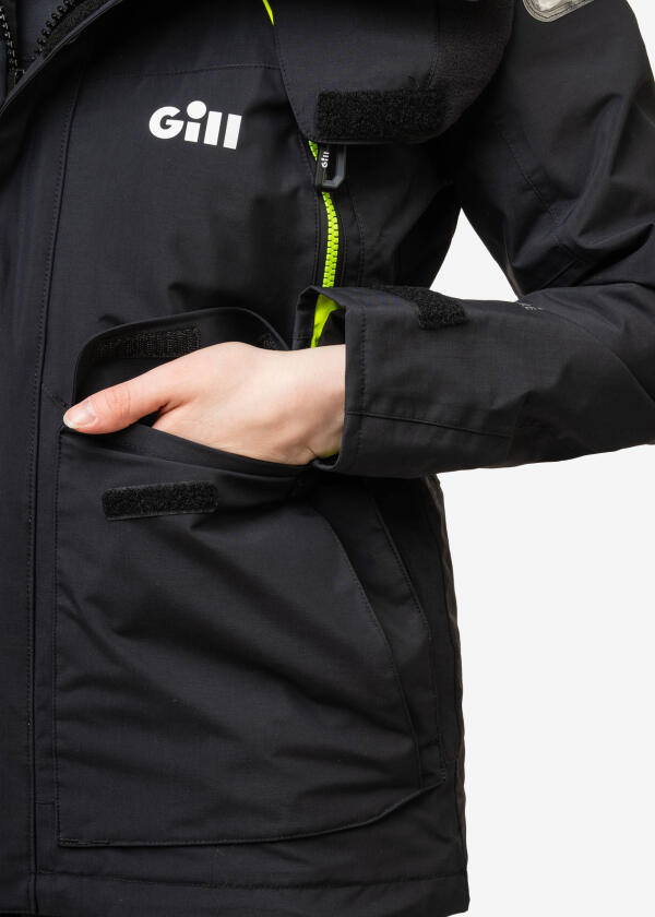 Купить GILL OS26JW-BLK01-18 Женская куртка OS2 Offshore / черный / Размер одежды: 44 7ft.ru в интернет магазине Семь Футов