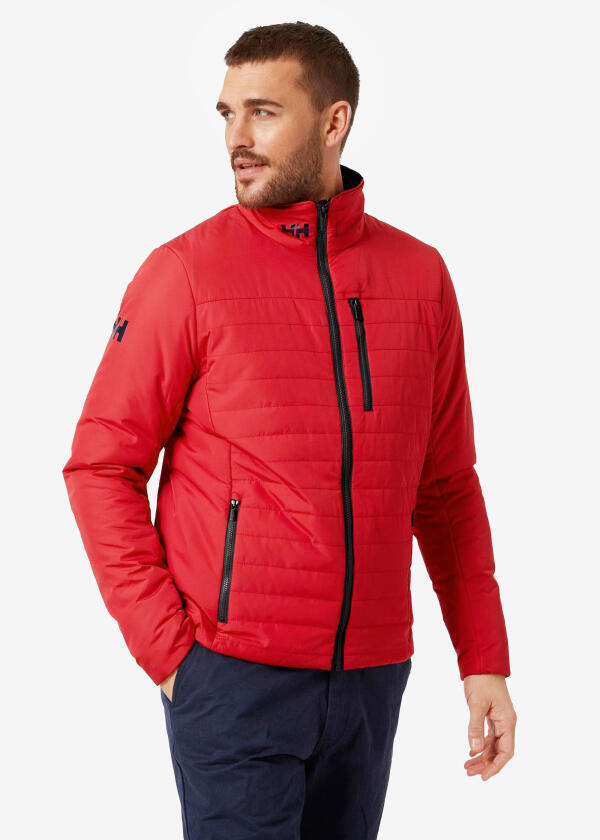 Купить Helly hansen 30343_162-M Куртка Crew Insulated 2.0 Красный Red M 7ft.ru в интернет магазине Семь Футов
