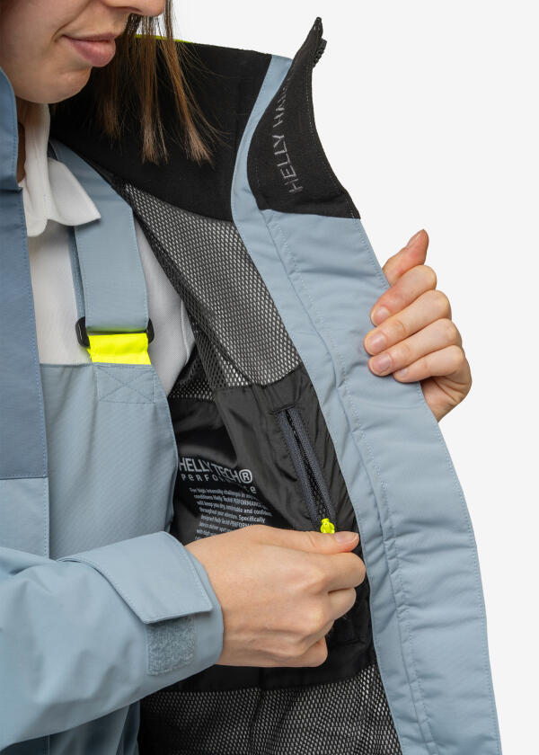 Купить HELLY HANSEN Женская парусная куртка PIER 4.0 / ветреный синий / Размер одежды: S 7ft.ru в интернет магазине Семь Футов