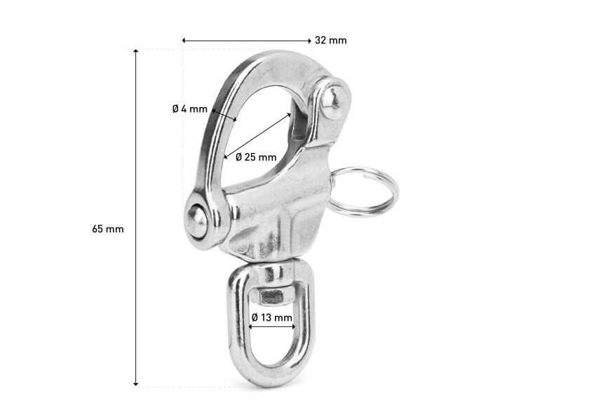 Купить Stainless Steel Snap Shackle 16688-bvs 7ft.ru в интернет магазине Семь Футов