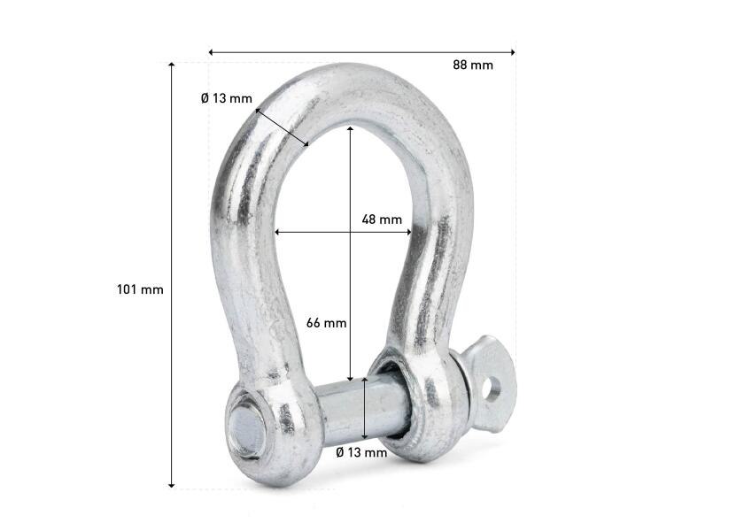 Купить Кандалы из оцинкованной стали / Длина: 48 мм 11134-bvs 7ft.ru в интернет магазине Семь Футов