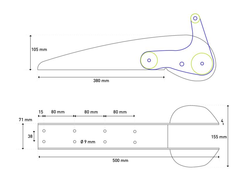 Купить SAVONA - Роллер с рокером / Для якоря до: 15 кг 7ft.ru в интернет магазине Семь Футов