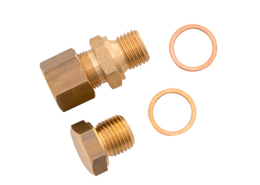 Купить Комплект фитингов Vetus KITK30 резьба 1/4" для шланга Ø8мм и двойного обратного клапана K30/140B, гидроцилиндра MTC3008 7ft.ru в интернет магазине Семь Футов