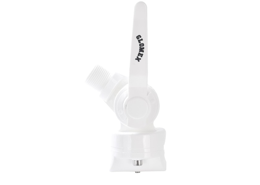 Купить Крепление антенны Glomex RA125 на трубу/релинг Ø22-25мм поворотное из белого нейлона 7ft.ru в интернет магазине Семь Футов