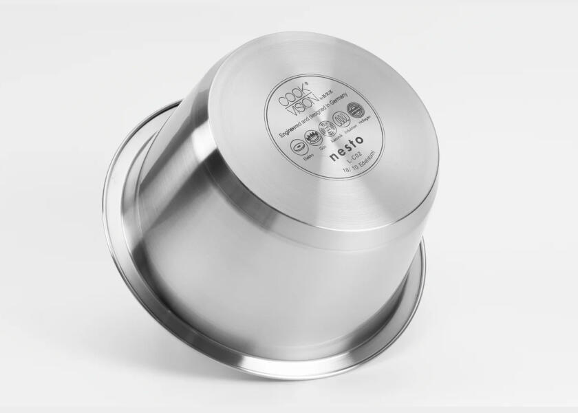 Купить COOKVISION 6161042 NESTO Стартовый набор / 10 предм. / Кастрюли и сковороды 7ft.ru в интернет магазине Семь Футов