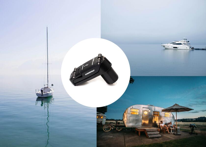 Купить Быстрое водонепроницаемое USB-зарядное устройство Scanstrut SC-USB-02 94 x 39 x 29 мм 12/24 В 4,2 А USB Type-A 7ft.ru в интернет магазине Семь Футов