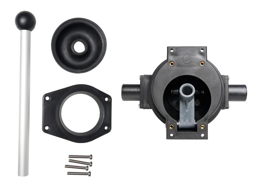 Купить Ручная трюмная помпа Johnson Pump Viking Thrudeck 70-50005 Ø38мм до 90л/мин 164х253х133мм 285мм для перекачки воды 7ft.ru в интернет магазине Семь Футов
