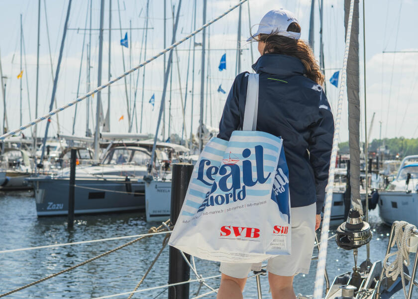 Купить SVB "Let's sail the World" - Tote Bag 31499-bvs 7ft.ru в интернет магазине Семь Футов