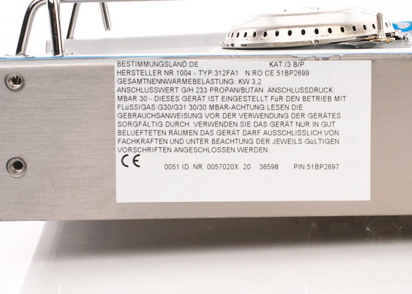 Купить TECHIMPEX Surface mount stove RACER 36598-bvs 7ft.ru в интернет магазине Семь Футов