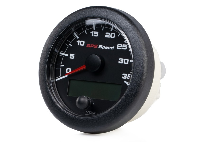 Купить VDO Oceanlink GPS Speed Indicator / 0-35 kn / 85 mm / black 27164-bvs 7ft.ru в интернет магазине Семь Футов