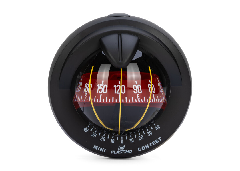 Купить Компас Plastimo 65742 Mini-Contest Ø81мм 12/24В 12,8х13,7х12,7см с подсветкой врезной вертикальный с конической картушкой для судна до 9м чёрный 7ft.ru в интернет магазине Семь Футов