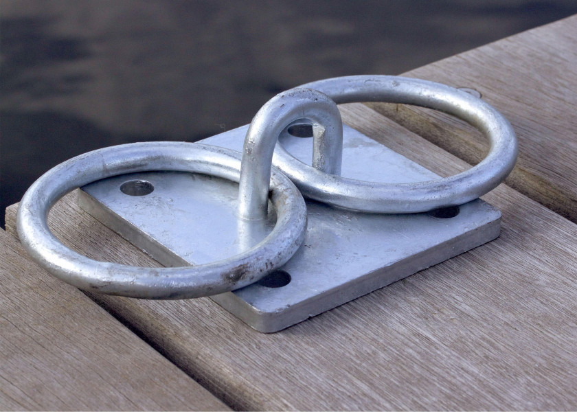 Купить Mooring Ring / 2 Rings / Galvanized 25281-bvs 7ft.ru в интернет магазине Семь Футов