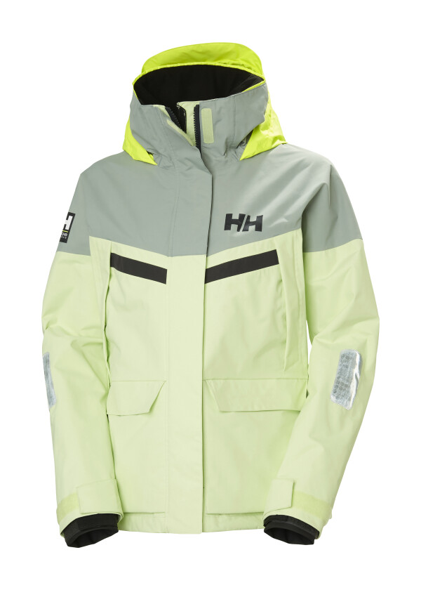 Купить HELLY HANSEN Женская парусная куртка PIER 4.0 / мытый салатовый / Размер одежды: М 7ft.ru в интернет магазине Семь Футов