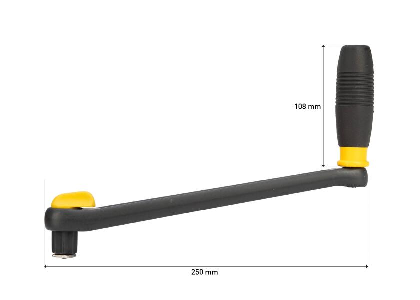 Купить ANTAL 2121 SPEEDYLOCK Ручка лебедки / Стандартная / 250 мм / алюминий 14636-bvs 7ft.ru в интернет магазине Семь Футов
