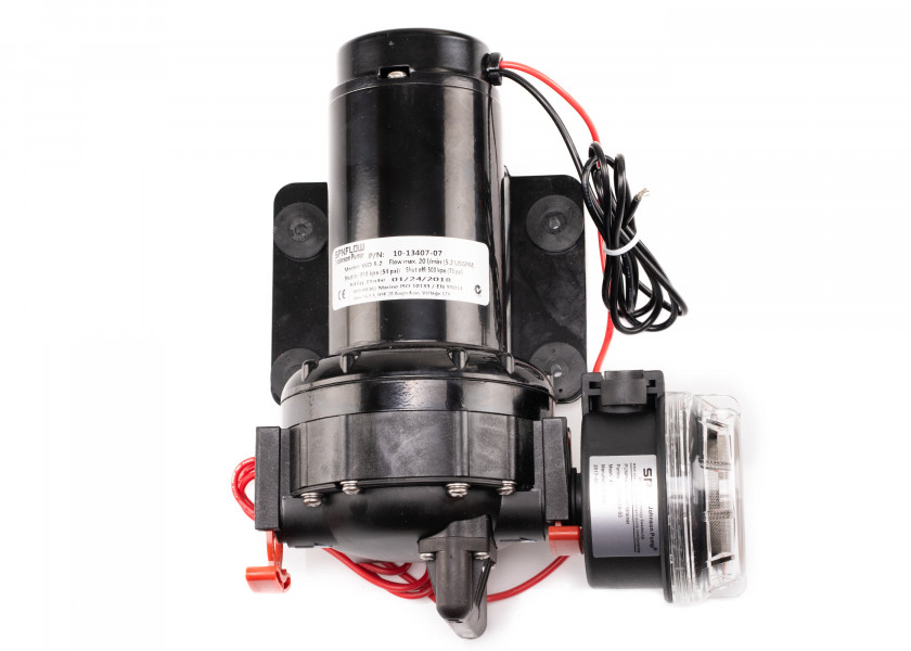 Купить Комплект для мытья палубы Johnson Pump Aqua Jet Wash Down Pump Kit 5.2 32-64534 12 В 20 л/мин 7,5 м 7ft.ru в интернет магазине Семь Футов