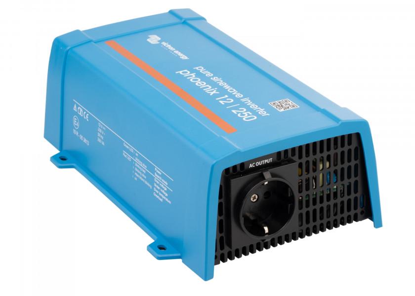 Купить Victron energy PIN121251200 Phoenix VE Direct 12V 250VA 230V инвертор Light Blue 86 x 165 x 260 mm 7ft.ru в интернет магазине Семь Футов