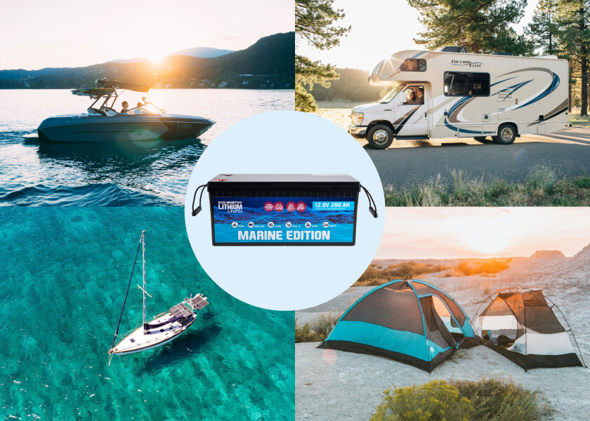 Купить Морская литиевая батарея LiFePO4 / 12 В / 280 Ач 7ft.ru в интернет магазине Семь Футов