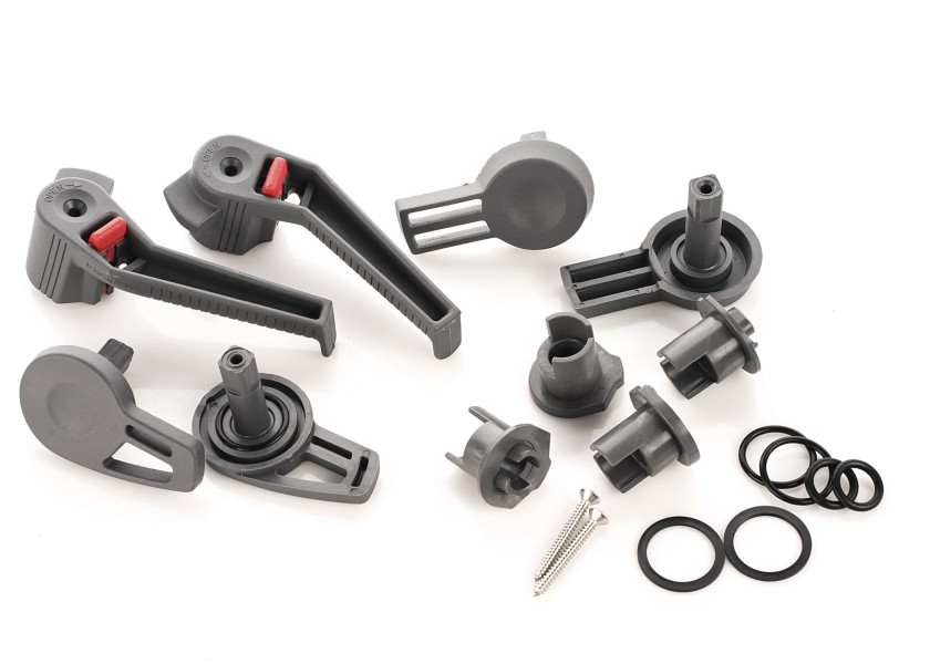 Купить Комплект ручек для палубного люка Lewmar 361680990 из серого пластика 7ft.ru в интернет магазине Семь Футов