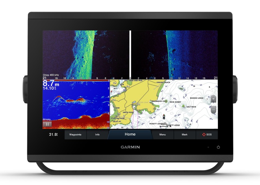 Купить Garmin 010-02367-02 GPSMAP 1223xsv 12´´ Картплоттер/сонар с ClearVü/SideVü и традиционным сонаром CHIRP Базовая карта мира Черный Black 7ft.ru в интернет магазине Семь Футов