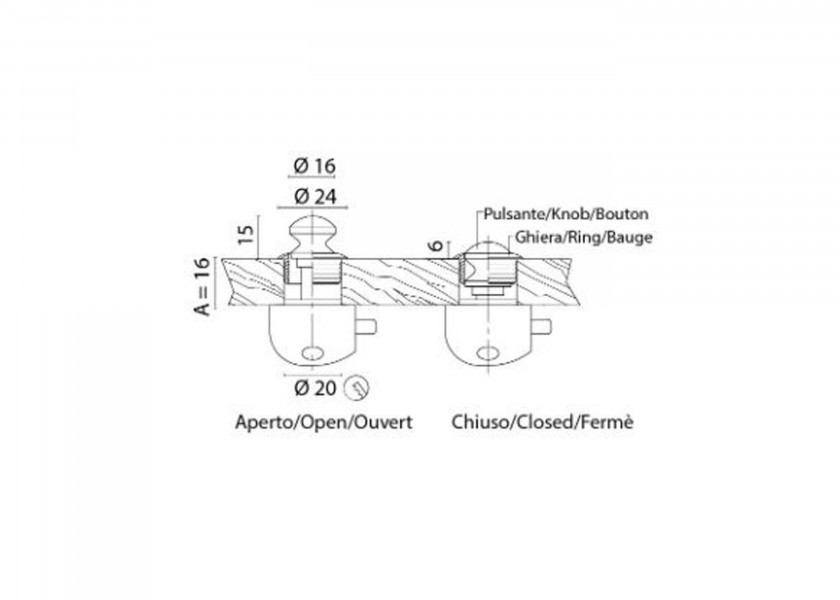 Купить Press-to-Close Mechanism, round / chromed 21492-bvs 7ft.ru в интернет магазине Семь Футов