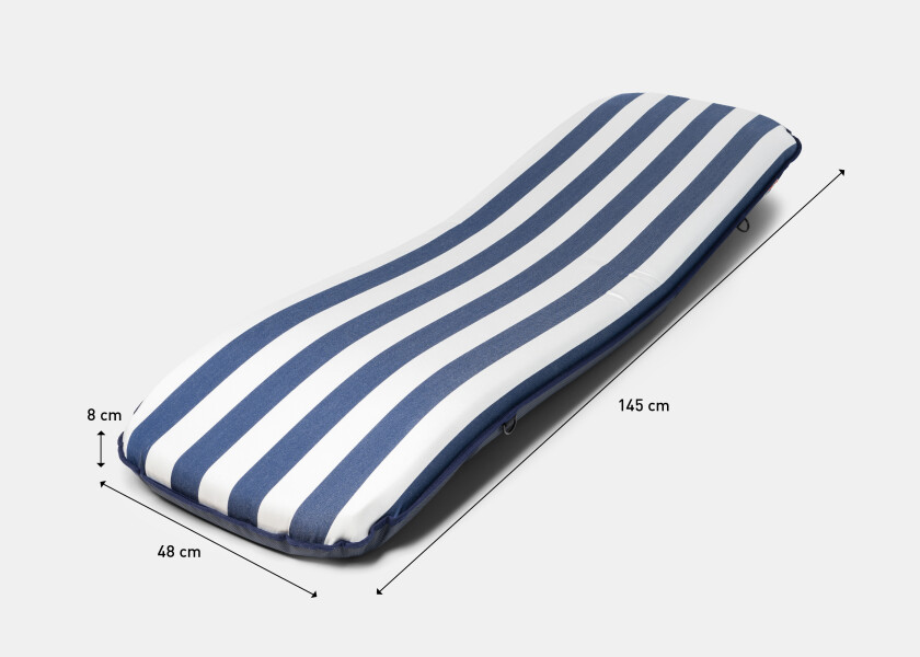 Купить COMFORT SEAT C6126B Сиденье Comfort / большое / в сине-белую полоску 57017-bvs 7ft.ru в интернет магазине Семь Футов