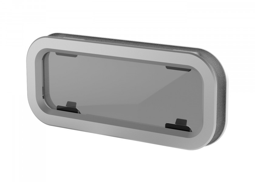 Купить Иллюминатор открывающийся Lewmar Standard Portlight 393320200 191x449x4мм размер 3 с отделкой из АБС-пластика цвета слоновой кости 7ft.ru в интернет магазине Семь Футов