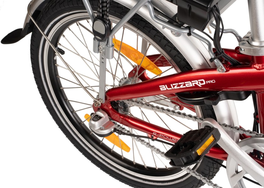 Купить SEATEC BLIZZARD PRO Electric Folding Bike / red 86195-bvs 7ft.ru в интернет магазине Семь Футов
