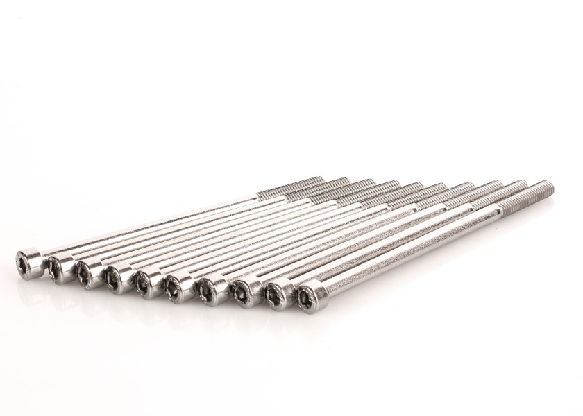 Купить Винт с цилиндрической головкой и шестигранной головкой / DIN 912 / ISO 4762 / V4A / Диаметр резьбы: M4; Длина винта: 30 мм; Длина резьбы: 20 мм 7ft.ru в интернет магазине Семь Футов