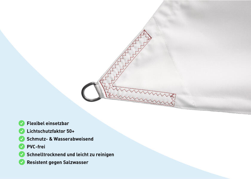 Купить SVB Triangular Sun Sail, white / 3 x 3 x 3 m 48380-bvs 7ft.ru в интернет магазине Семь Футов