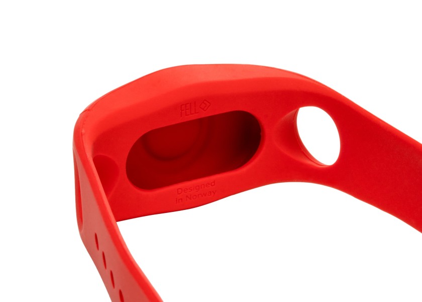 Купить Силиконовый браслет Fell Marine MOB+ xBAND 72.380.301 красный для передатчика xFOB 7ft.ru в интернет магазине Семь Футов