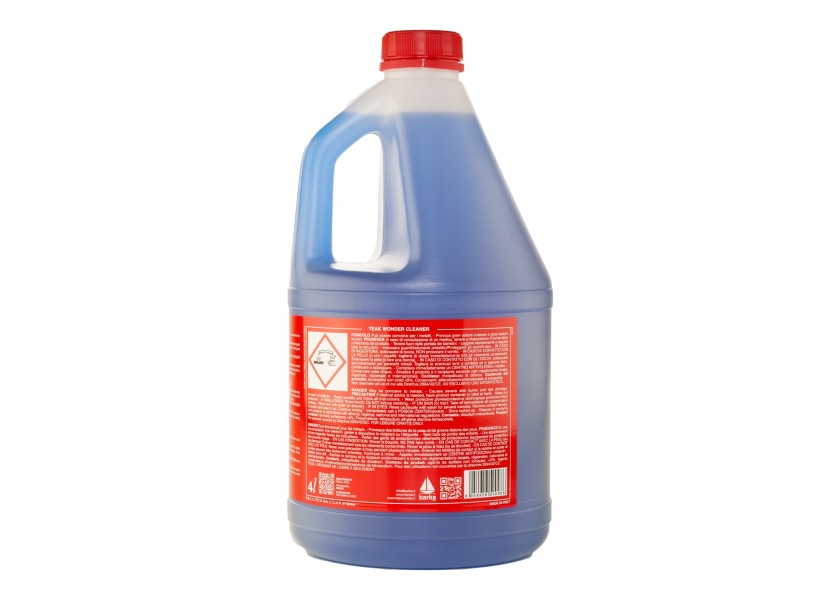 Купить Высокоэффективный очиститель Teak Wonder 06.02.00020 Wood Cleaner Blue 4л для очистки поверхностей из тика этап 1 7ft.ru в интернет магазине Семь Футов