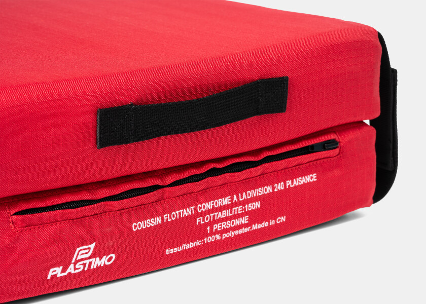 Купить Подушка плавающая двойная Plastimo 70600 150N 740х370х75мм на одного человека из полиэтилена красная 7ft.ru в интернет магазине Семь Футов