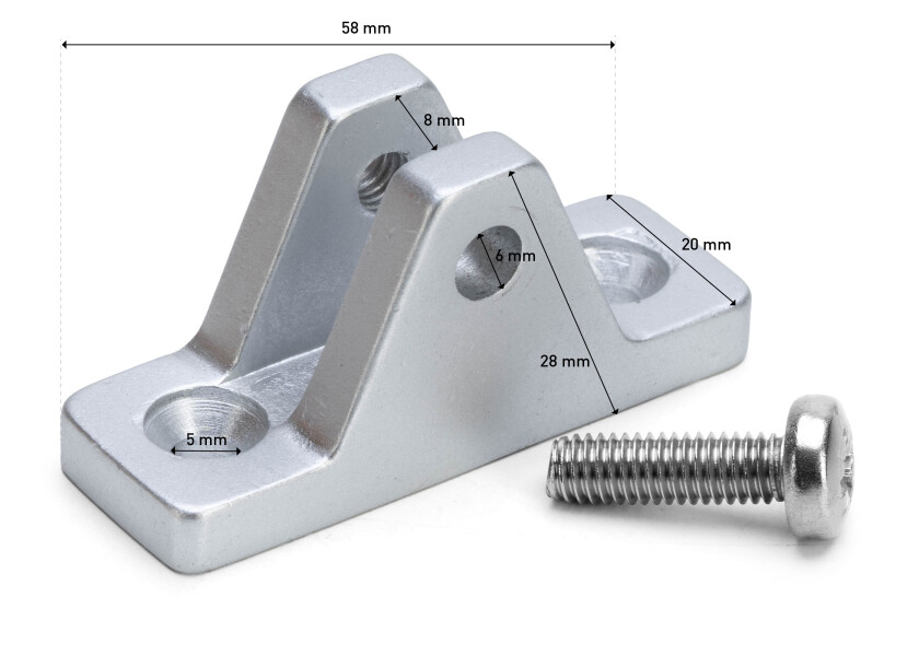 Купить PFEIFFER Bottom Part, straight / aluminum 12053-bvs 7ft.ru в интернет магазине Семь Футов