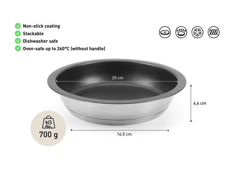 Купить COOKVISION 6161042 NESTO Стартовый набор / 10 предм. / Кастрюли и сковороды 7ft.ru в интернет магазине Семь Футов