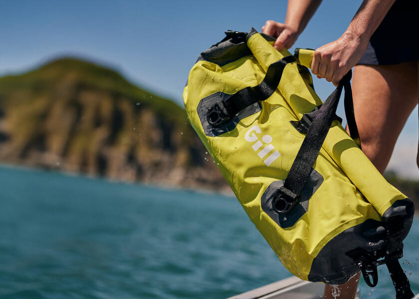 Купить Gill L100-SUL01-1SIZE Voyager 60L Дафл Желтый  Sulphur 7ft.ru в интернет магазине Семь Футов