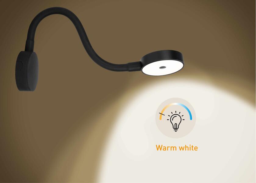 Купить SEATEC LED Reading Light with Dimmer & USB / black 31988-bvs 7ft.ru в интернет магазине Семь Футов