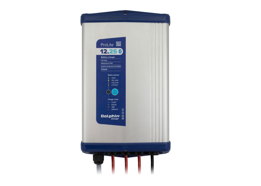 Купить Dolphin charger 399720 Dolphin Pro Lite 12V 25A Зарядное устройство Grey / Blue 142 x 72 x 244 mm 7ft.ru в интернет магазине Семь Футов