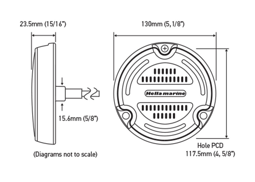 Купить HELLA MARINE APELO A3 Underwater LED Light / bronze / white / 6000 lumens 33361-bvs 7ft.ru в интернет магазине Семь Футов
