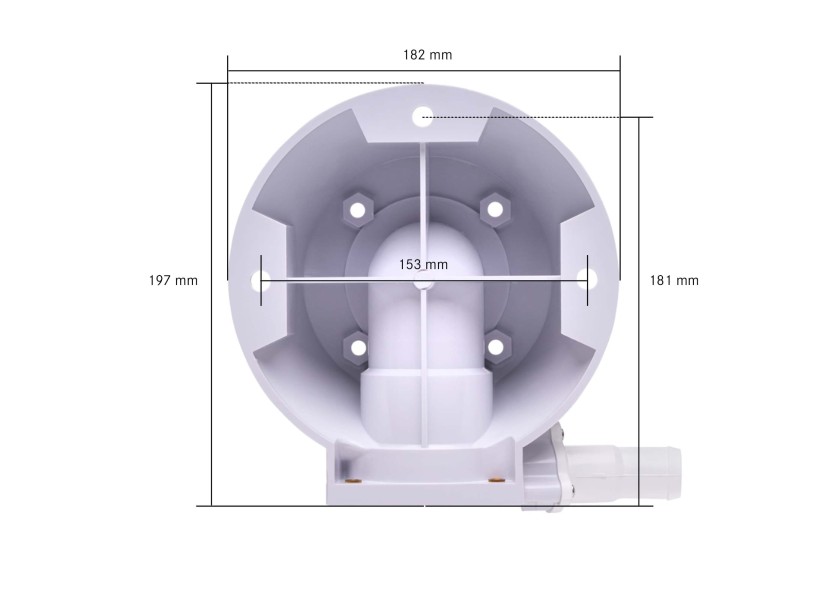 Купить JABSCO 37004-1000 Основание унитаза вкл. Монтажный материал 24970-bvs 7ft.ru в интернет магазине Семь Футов