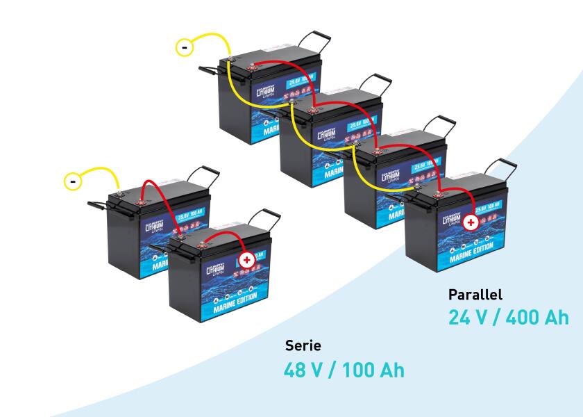 Купить Морская литиевая батарея LiFePO4 / 24 В / 100 Ач 7ft.ru в интернет магазине Семь Футов