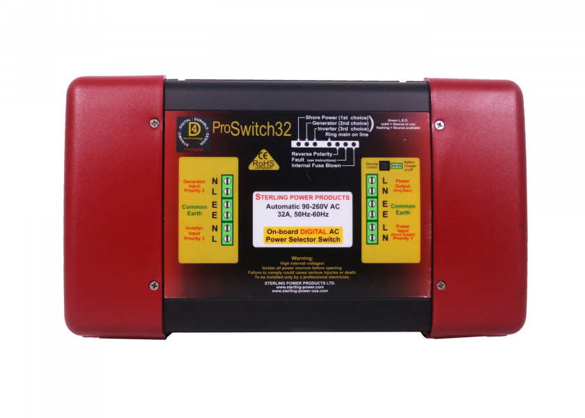 Купить STERLING ProSwitch Automatic Switch / 32 A 33158-bvs 7ft.ru в интернет магазине Семь Футов