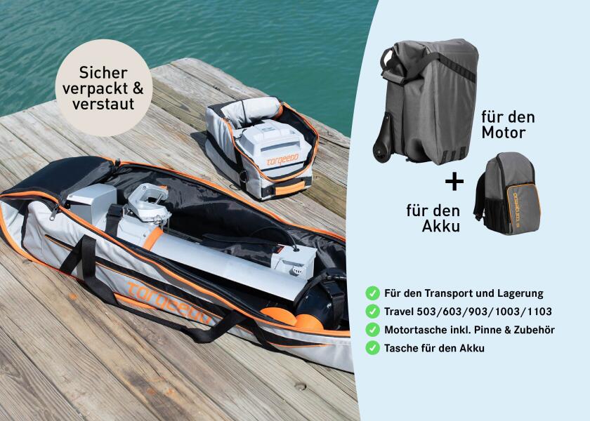 Купить TORQEEDO Transport Bag Set for TRAVEL & TRAVEL XP 33377-bvs 7ft.ru в интернет магазине Семь Футов