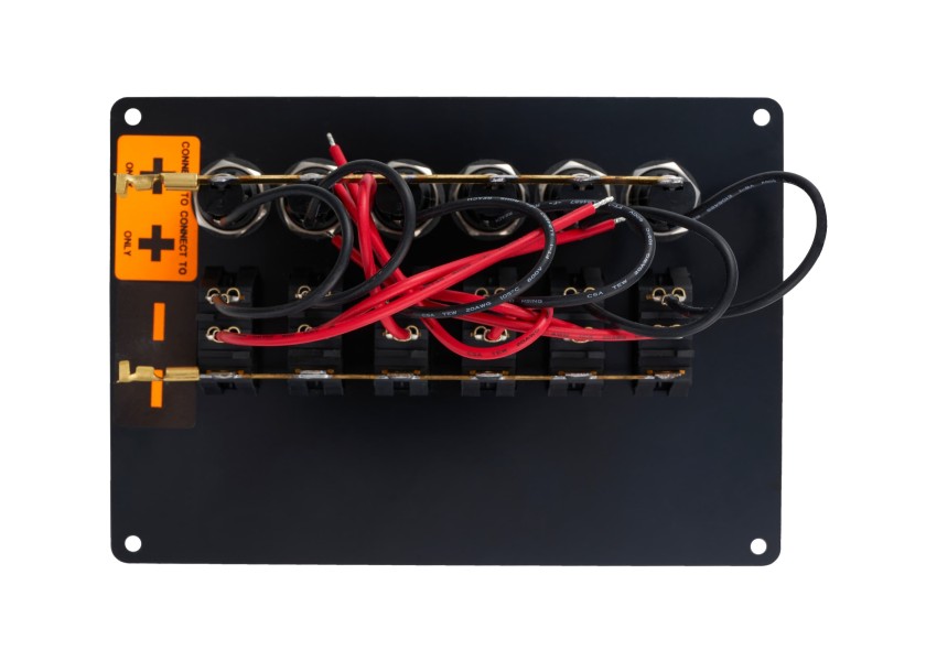 Купить Switch Panel / 6 switches / horizontal 10165-bvs 7ft.ru в интернет магазине Семь Футов